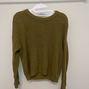 Olive Green Women's Sweater